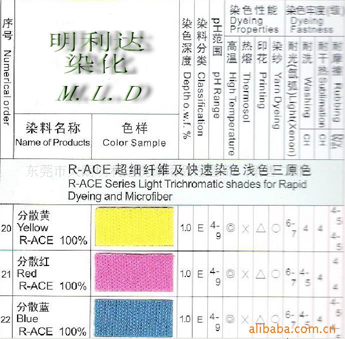 福莱蒽特：主要产品为高水洗牢度、高日晒牢度和环保型分散染料和滤饼不涉及光刻胶产品